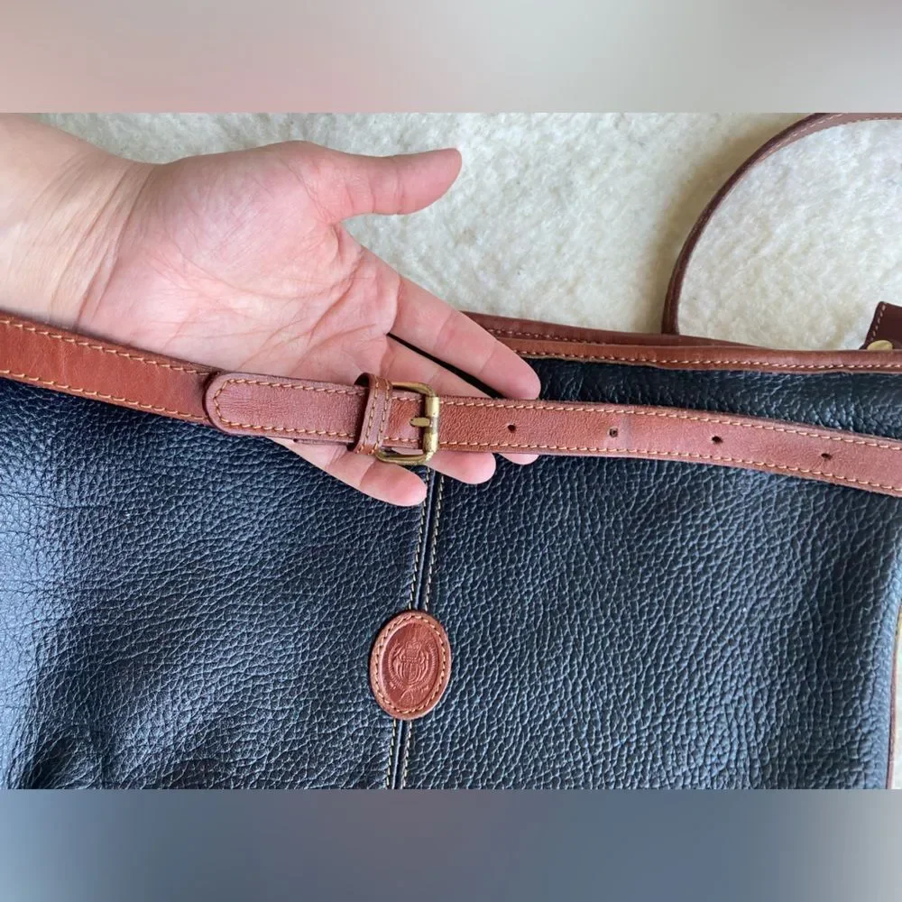 90s Liz Claiborne Vintage Leather Crossbody